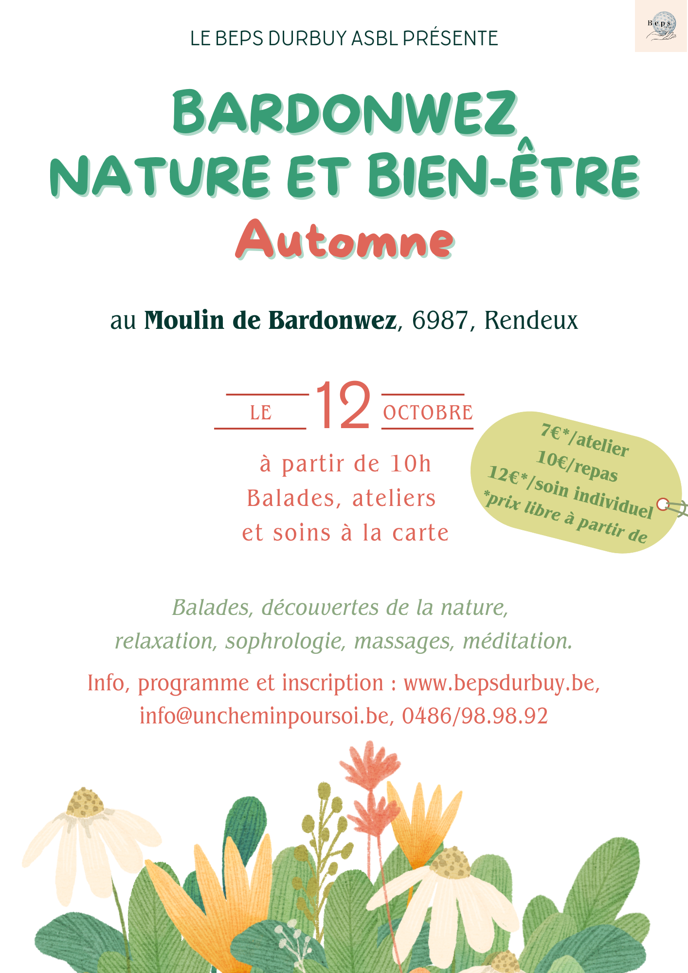 Affiche de Bardonwez Nature et bien-être